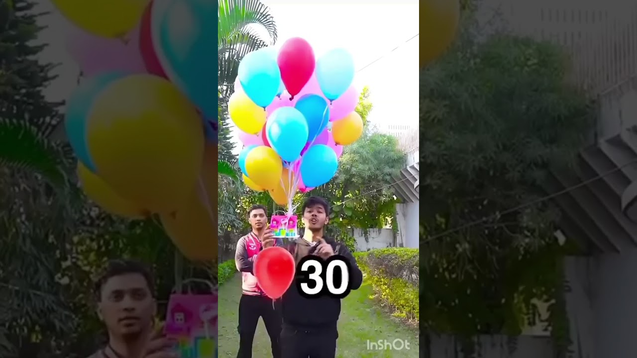 what is balloon flying in the sky mini house