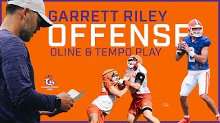 Football Chalk Talk: Garrett Riley - Tempo Offense & Offensive Line Play