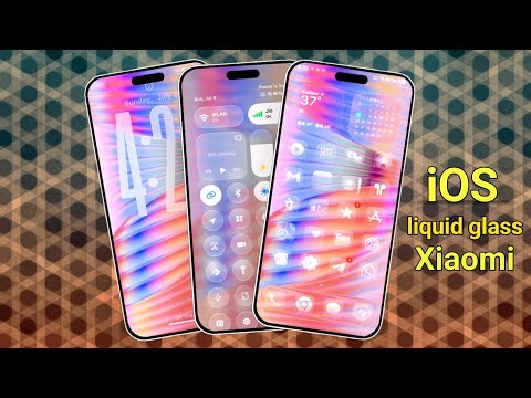 iOS Liquid Glass Theme for Xiaomi | HyperOS Magic Look 2025