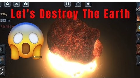 Solar Smash - Gameplay Walkthrough Part 1 Planet Earth (Android, iOS)