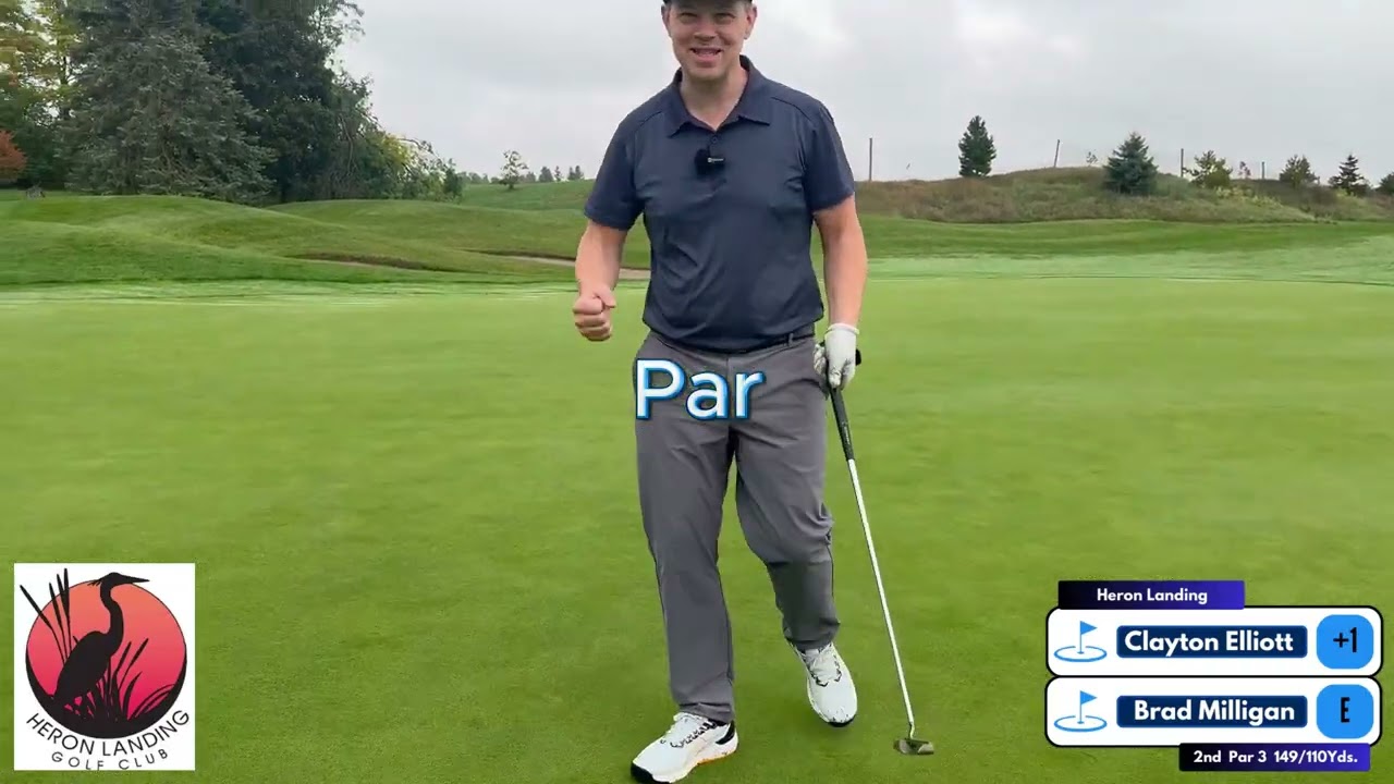 Ep. 12 Newbie almost breaks 100 @ Heron Landing Golf Club (Front 9) 