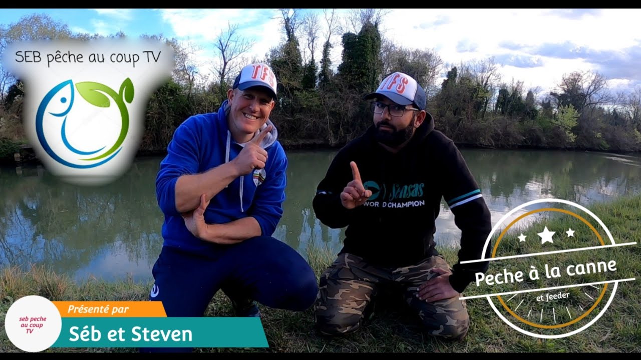 Pêche en canal à la canne au coup et Feeder .