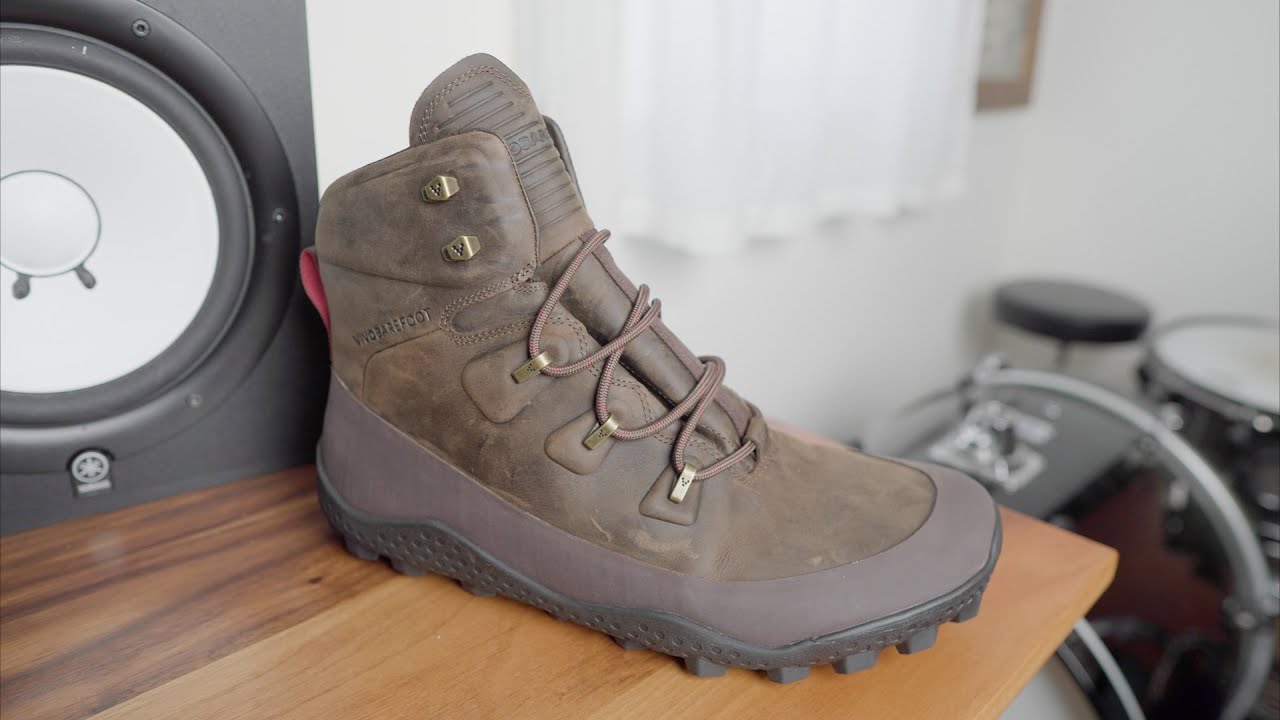 TRACKER WINTER SG II / waterproof vivobarefoot hiking boots - YouTube