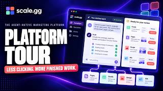 Scale.gg Platform Tour: The Agent-Native Marketing Platform
