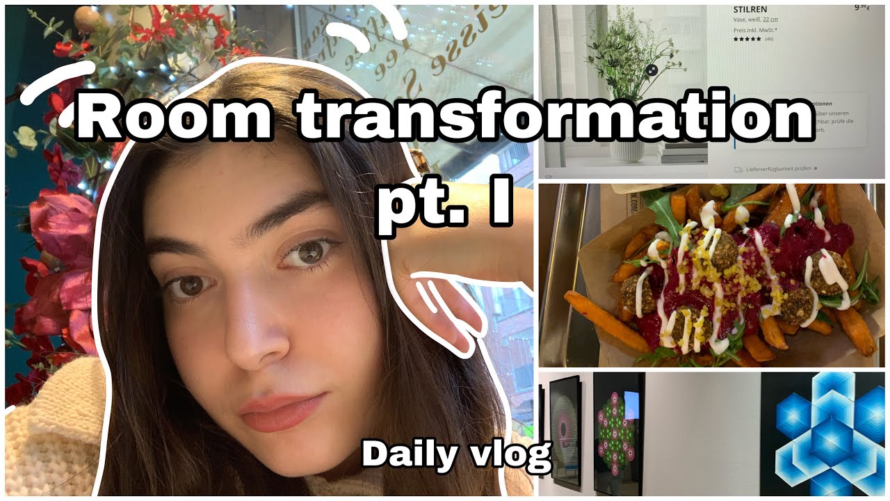 EXTREME ROOM TRANSFORMATION.  pt. I, in the city, vibing with friends etc.