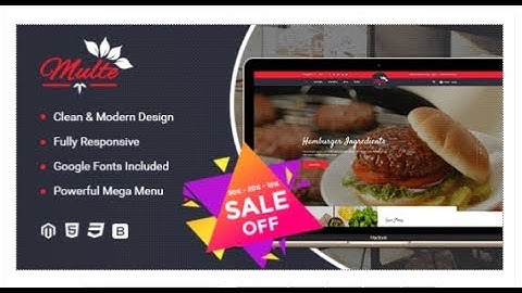 Multe - Responsive Magento 2 Restaurant Theme | Themeforest Templates