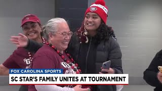 Family of Gamecock's Player Reunites for Big Game