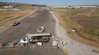 I-215 Placentia Avenue Interchange, Construction Progress, April 2022