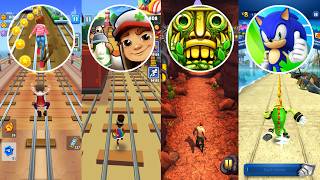 Subway Princess Runner 🆚 Subway Surfers 🆚 Temple Run 2 🆚 Sonic Dash screenshot 3