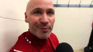 Varsity Reds head coach Miles Pinsent
