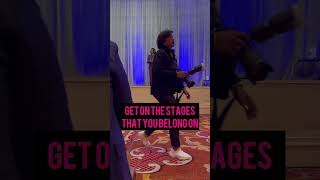 Keynote Speaker on the Main Stage at NAMAD in Los Vegas