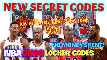 NEW SECRET Locker Codes 2K MICHAEL JORDAN FLASH SUPER PACK NBA 2K20 Locker Codes