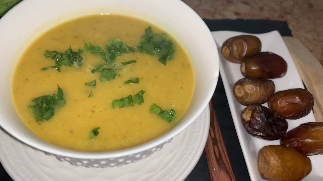 طريقة طهي شربة الخضر  وتسخينها في الترموميكس