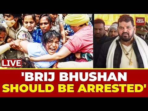 Live : Dangal For Justice Continues | 'Brij Bhushan Should Be Arrested': Wrestlers Demand