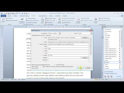 Video: Jak Připravit Elektronickou Bibliografii