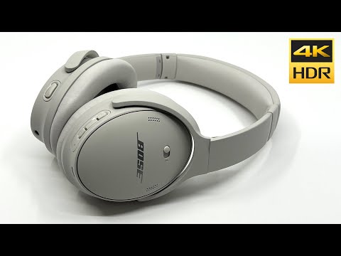 Bose QuietComfort 45 Wireless Noise Cancelling Headphones (White Smoke) Unboxing