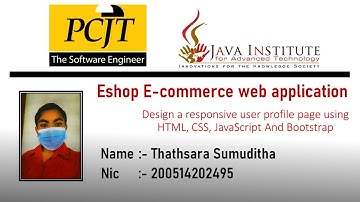 Web project Task 10 | 1st year | Semester 01 | Java Institute | eShop application