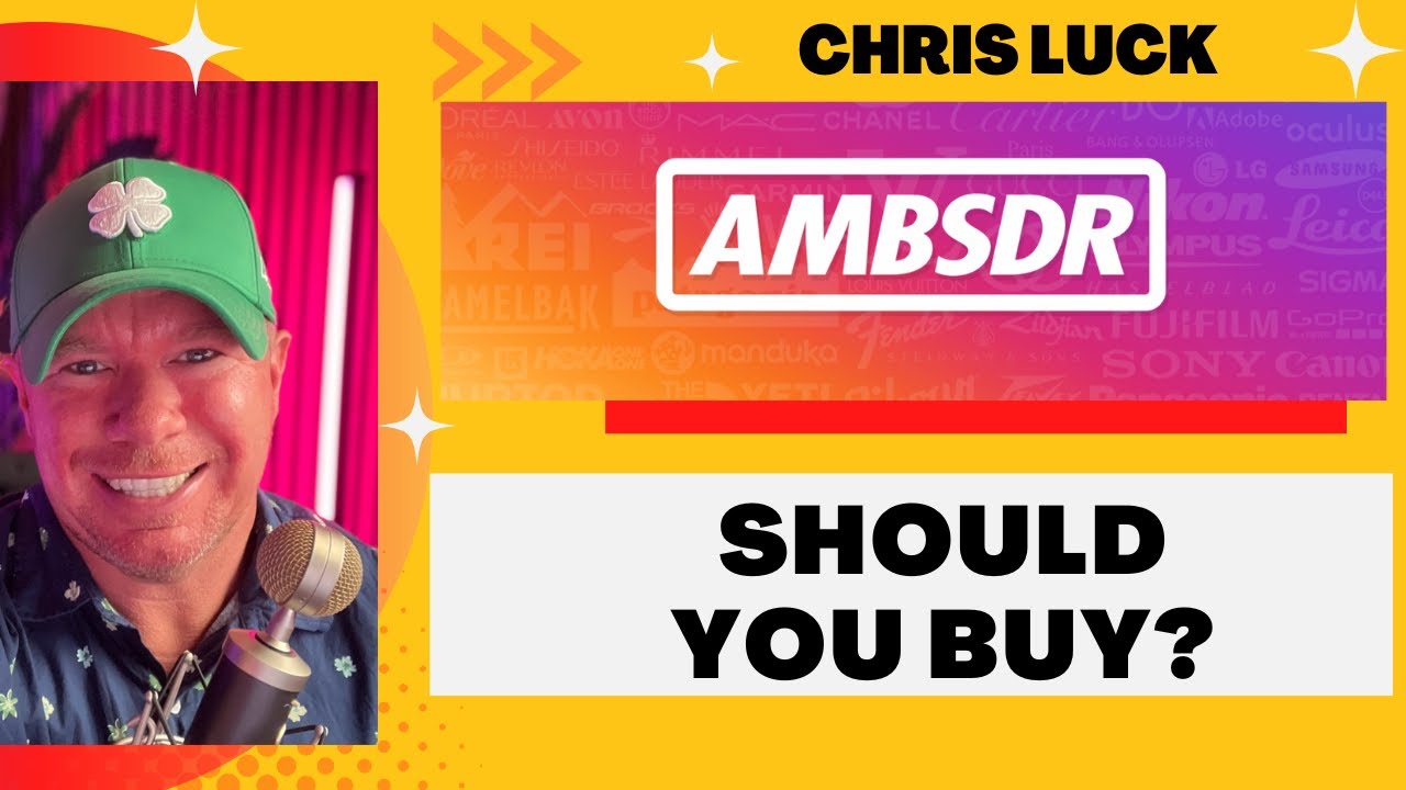 Chris Luck AMBSDR Brand Ambassador Review | Should you buy? | Review and Bonuses