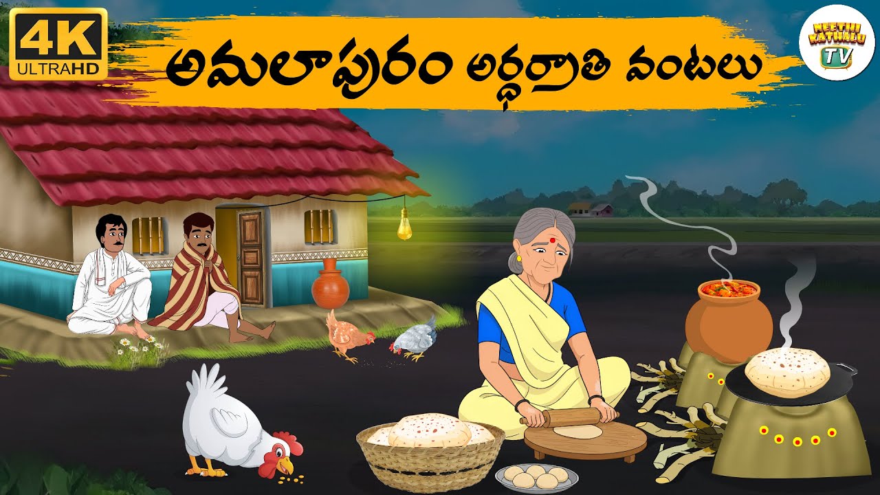 Telugu Stories - అమలాపురంలో అర్ధరాత్రి వంటలు  - Neethi Kathalu Tv Episode - 304 | Moral Stories