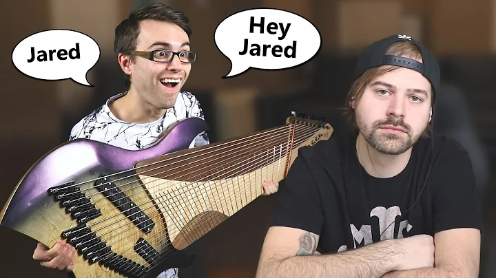 Reacting to Jared Dines Reacting to my 20 STRING!