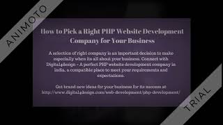 How to Pick a Right PHP Website Development Company for Your Business