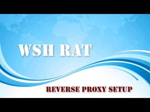 WSH RAT - HOW TO USE REVERSE PROXY