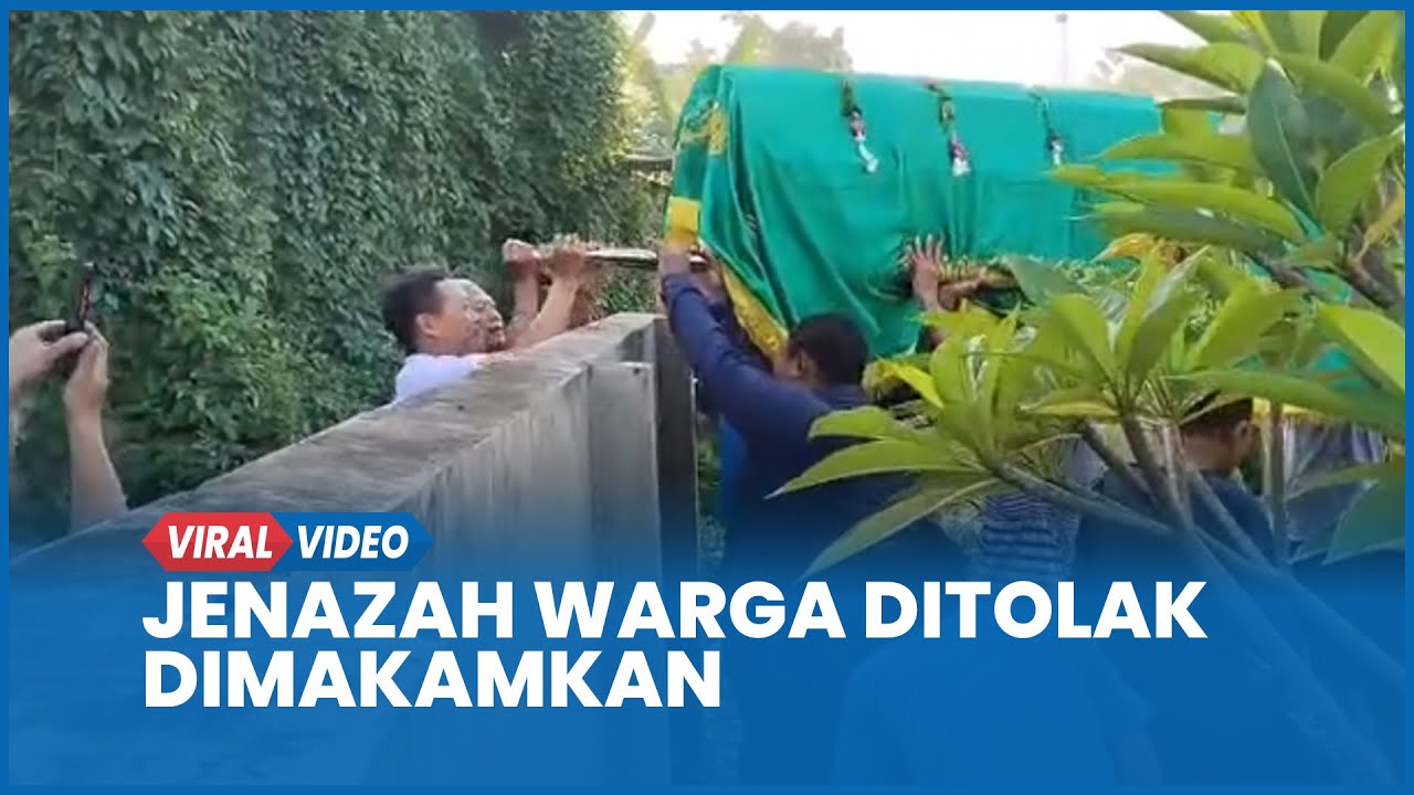 Miris, Jenazah Warga Ditolak Dimakamkan di TPU Sidoarjo, Terpaksa Angkat Keranda Lewat Tembok