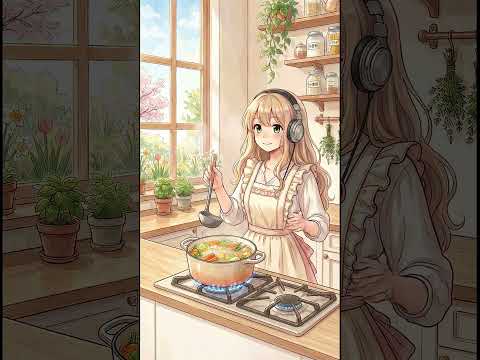 【ASMR】春を煮込む、おだやかなキッチン　Brewing Spring in a Gentle Kitchen