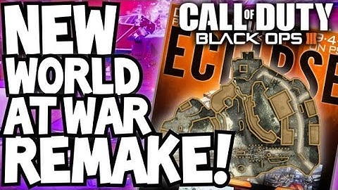 WORLD AT WAR REMAKE COMING TO BLACK OPS 3! MORE SOON? MP40 GAMEPLAY of BANZAI/VERGE (BO3 ECLIPSE DLC
