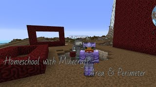 Learn Geometry with Minecraft - Area & Perimeter