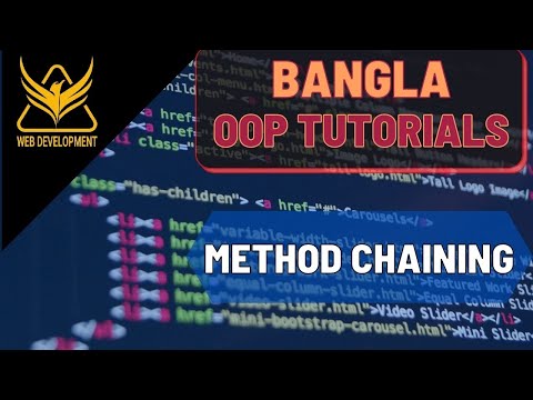 object oriented programming beginner bangla tutorial | php oop method chaining bangla | (part - 03)