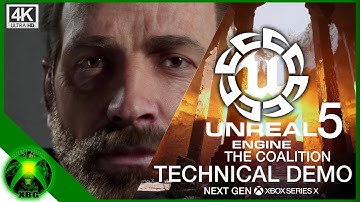 The Coalition - Unreal Engine 5 Technical Demo Running On Xbox Series X