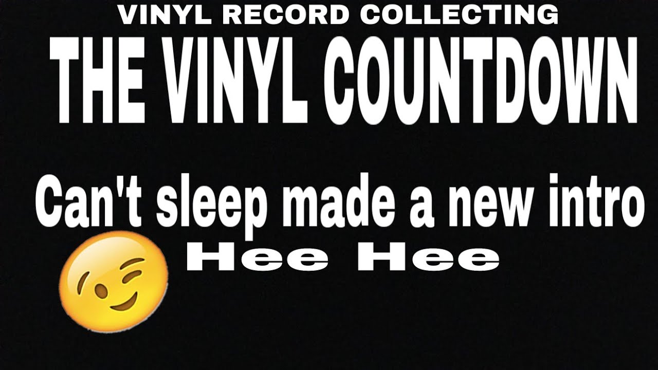 Vinyl record collecting with the vinyl countdown