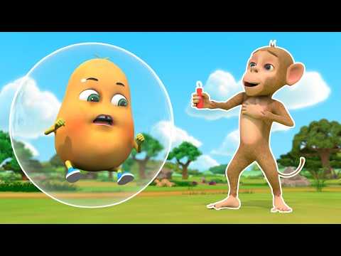 Aloo Kachaloo Aur Behna | आलू कचालू | Best Hindi Rhymes - Zappy Toons