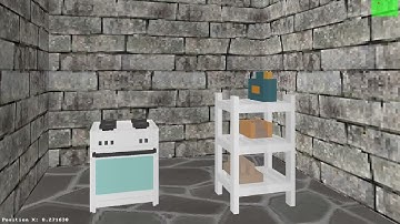 RayCaster demo #20 - "gameplay" demonstration, more voxels