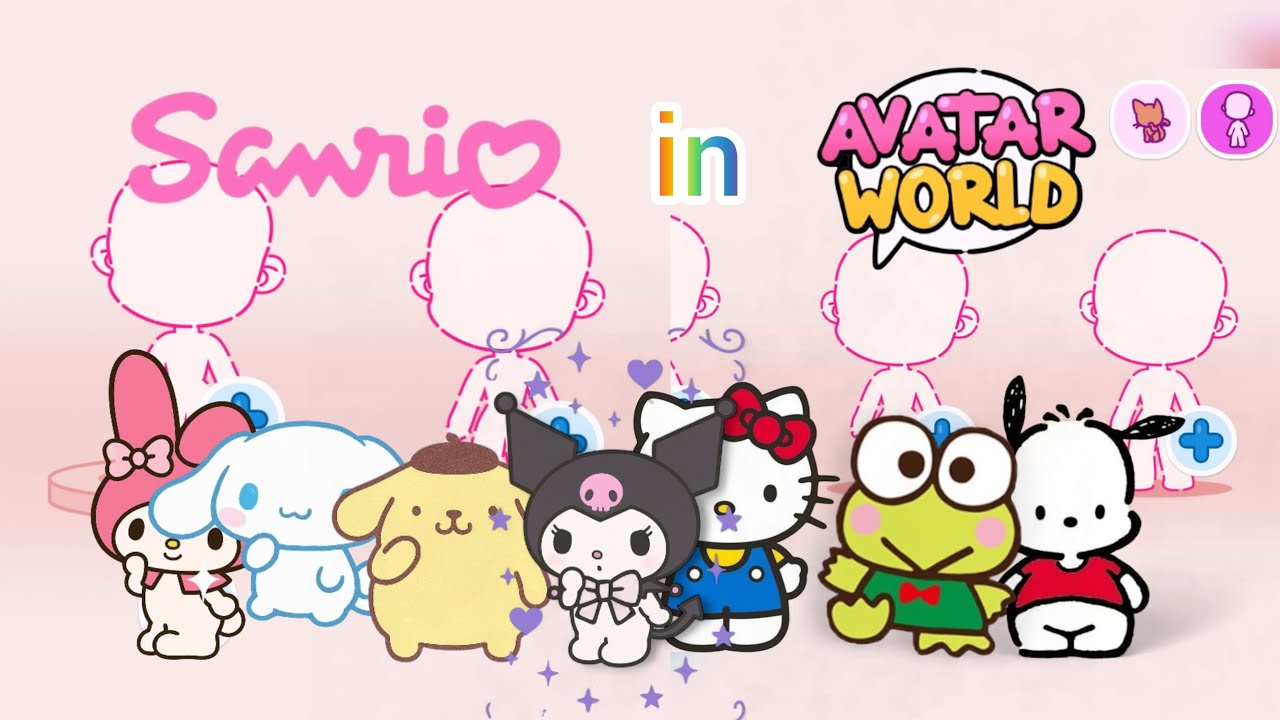 How To Make Sanrio in Avatarworld 
