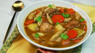 Trini Stew Chicken Soup / Soup Saturday's - Episode 2118 screenshot 5