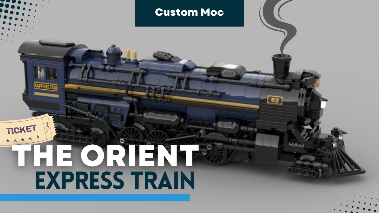 Pere Marquette 1225 meets the Orient Express // MOC review - YouTube