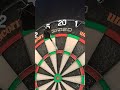 Finally one stayed in #darts #pdc #lukelittler #dartsreviews #180 #dartschallenge #wdf #bdo #3dart