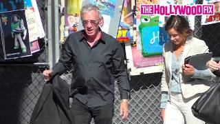 Tim Allen Signs 'Toy Story 5' Movie Posters For Fans While Arriving At Jimmy Kimmel Live! Studios