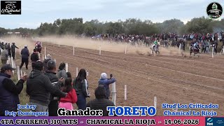 TORETO (Chamical La Rioja) Hipodromo El Quebrachal La Rioja - 14-06-2026