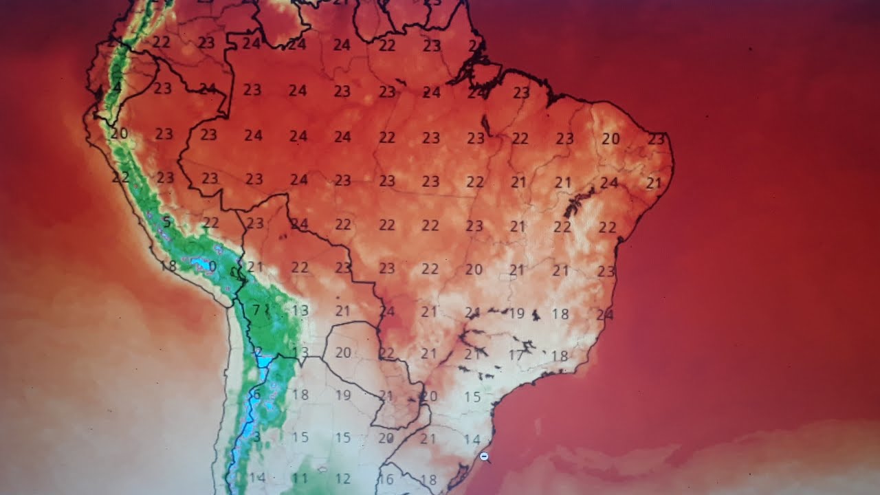 Previsão do Tempo Para o Domingo, 13/02/2022 - Chuvas Seguem em Áreas das Cinco Regiões!
