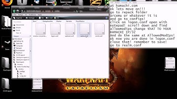 How to make your wow private server public (Hamachi)