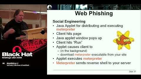 MetaPhish pt  2   Val Smith, Colin Ames & David Kerb Black Hat - USA - 2009