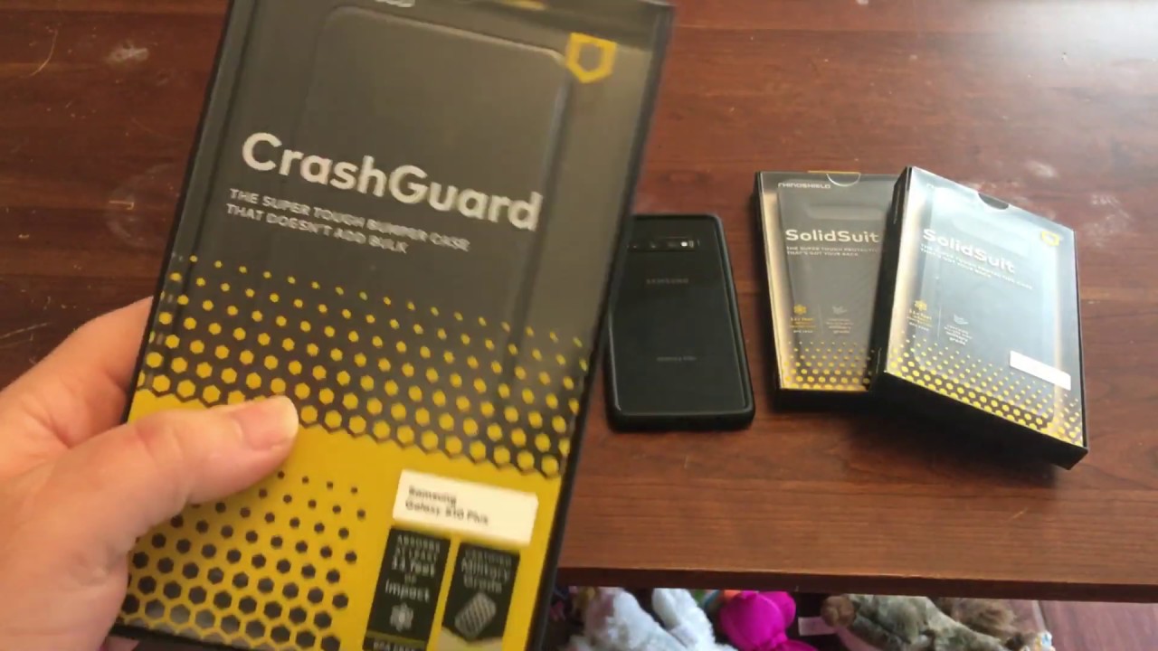 [UNBOXING] Rhinoshield CrashGuard and SolidSuite Cases for the Samsung Galaxy S10 [exclusive]