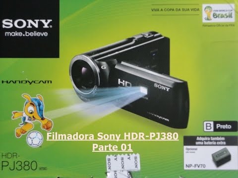 Filmadora Sony HDR-PJ380 Parte 01