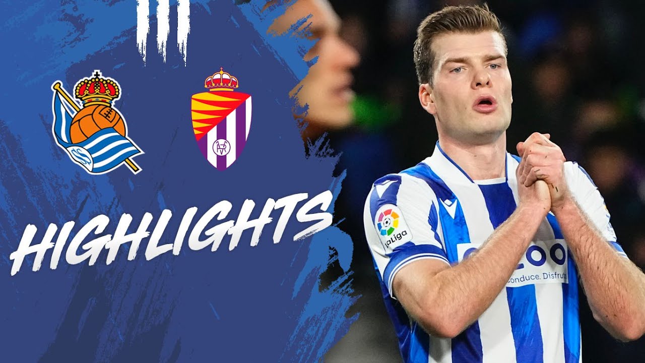 HIGHLIGHTS | J20 | LALIGA 22-23 | Real Sociedad 0 - 1 Real Valladolid ...