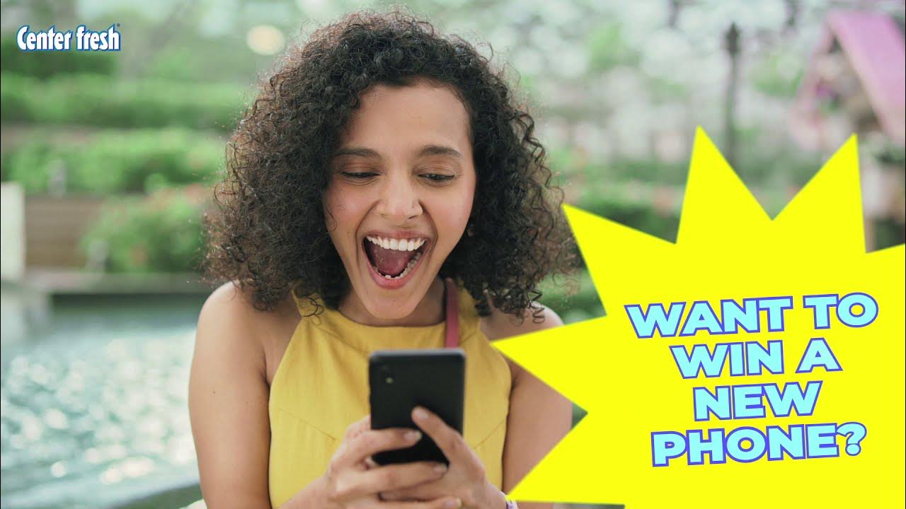 Center fresh Gums & Mints Win Smartphone & Mobile Recharge Every Hour