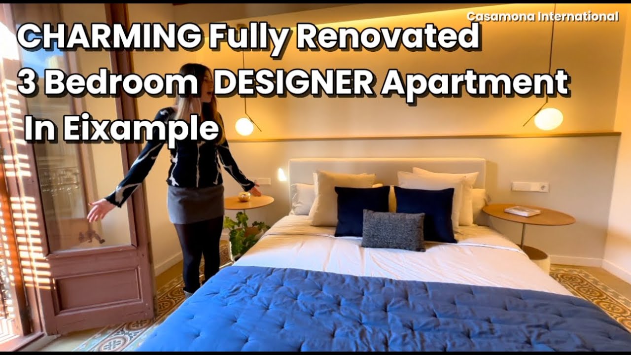 Renovated Designer Apartment in Eixample with Natural Light and Modernist Charm