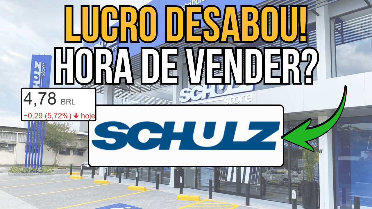 🚨 URGENTE: SHUL4 despencou no lucro… Eu errei ao comprar Schulz? Um detalhe que NINGUÉM comenta!